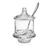 Godinger Crystla Jam Jar with Stainless Steel Spoon