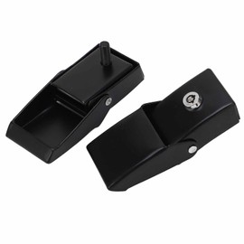 Metal Lock Hood Lock Catch Latch Kit for Jeep Wrangler JK 2007-2017