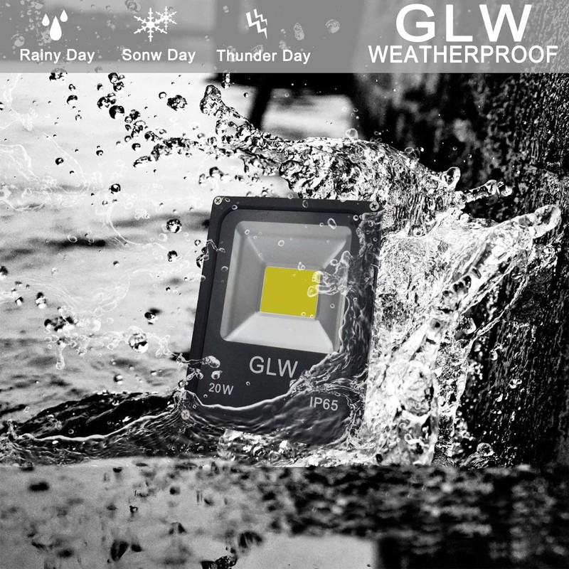 GLW 20W 12V~60V AC/DC LED Work floodlight IP65 Waterproof Outdoor