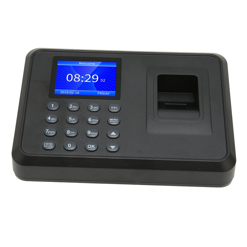 Fingerprint Attendance Machine 2.4 Inch 1000 User Capacity Name Display