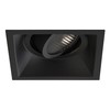 Astro Minima Slimline Square Adjustable Fire-Rated Indoor Downlight (Matt Black),
