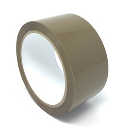 TENLITE 50 ROLLS Brown Buff Tape 48mm x 66mm Strong Thick & Secure Sticky Sealing Tape Parcel Shipping Packaging Tape For Moving House, Box Tape, Brown Tape Roll.