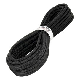 Kanirope® PP Seil Polypropylenseil MULTIBRAID 16mm 5m Farbe Schwarz (1811) 16x geflochten