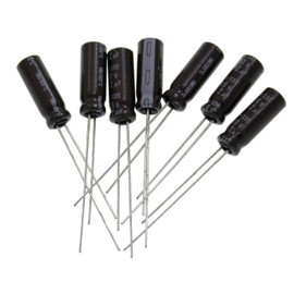 Elko Kondensator 50x radial 12µF 80V | Elektrolytkondensator bis zu 105°C | 12uF Electrolytic Capacitor from United Chemi-Con