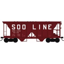 Bowser 70 Ton Cover Hopper Soo Line #8926 Bit 8-40