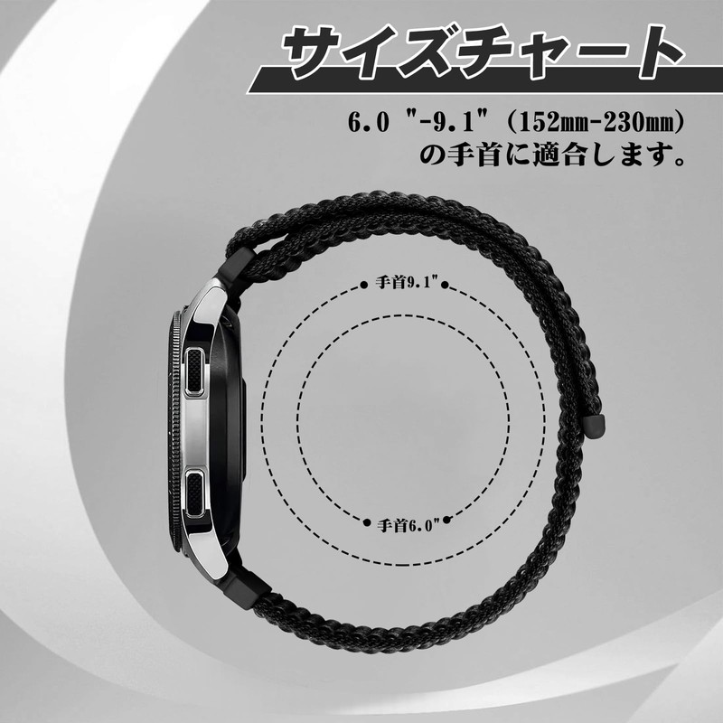 [Onetmpre] Universal Nylon Watch Band 16mm 18mm 20mm 22mm Quick