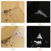 Pack of 100 Transparent Edge Dust Protection for Cupboard Drawer