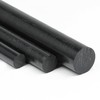 Polyamide PA6 Round Rod Black Diameter 55 mm Plastic Rod