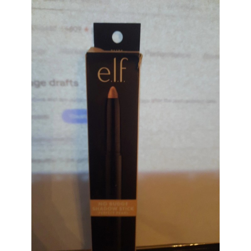 e.l.f. No Budge Shadow Stick - Perfect Pearl - 0.05oz