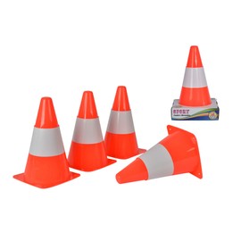 Siva Toys 261831 Siva ''Pylons 4 Pcs. '', Multi Colour