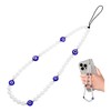 UZEXYO Beaded Phone Charm,Cell Phone String Strap,Evil Eye Beaded Lanyard