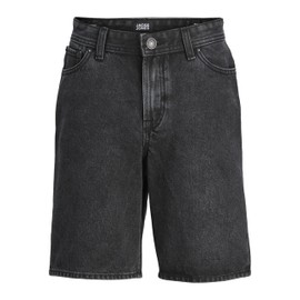 JACK & JONES Boys' Denim Shorts, black, 164