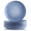 KOOV Ceramic Dinner Plates Set of 6,10.25 inch Large Dinner