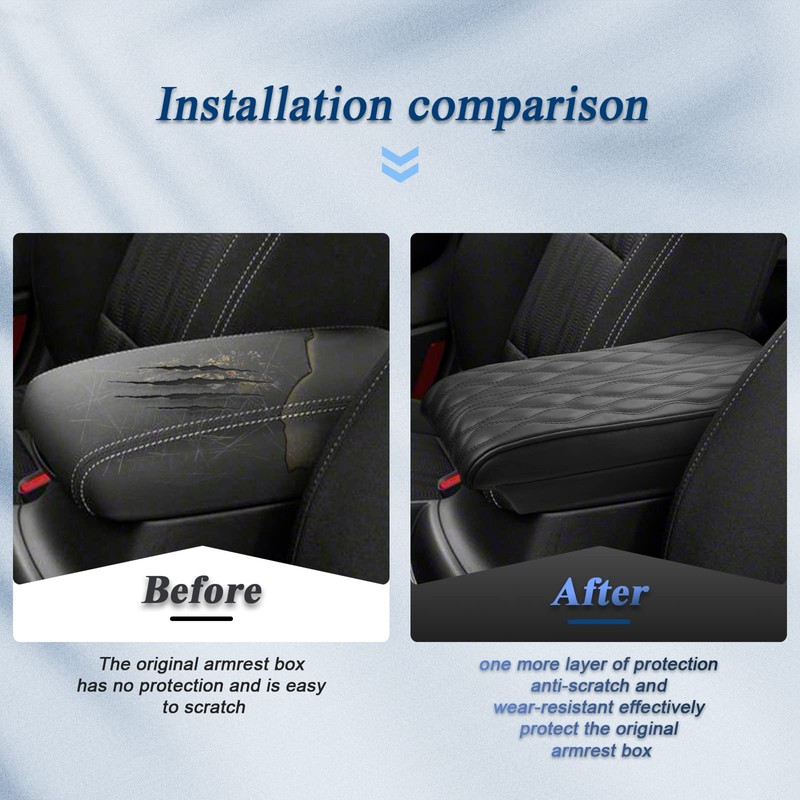 BIBIBO Armrest Cover Compatible with ia Sportage NQ5 2022-2025 (Automatic