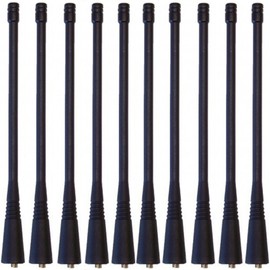 bestkong 10 X UHF Whip Antenna for Motorola Radio NAE6483 GP300 GP340 GP360 GP380 CP200 CP200D HT1250 EP450 EX500 EX600 EX600XLS