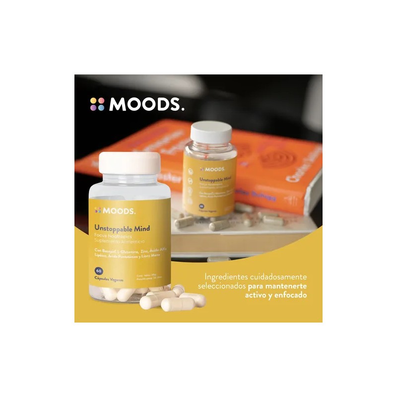 Focus Nootropicos Melena De Leon Bacopin L Glutamina Moods