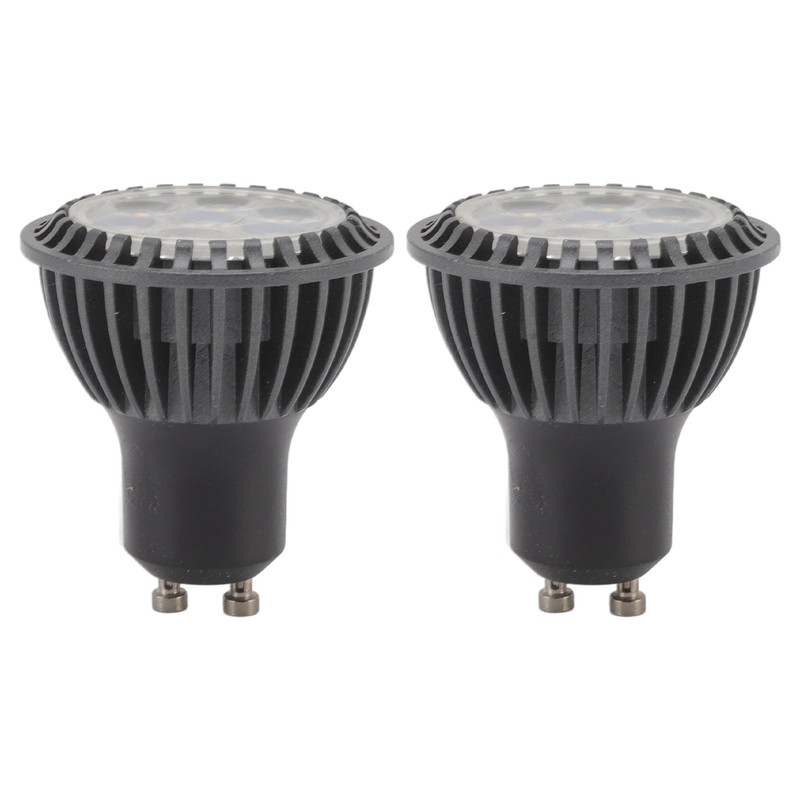2pcs 7W GU10 LED Light Bulb 6000K White Light LED