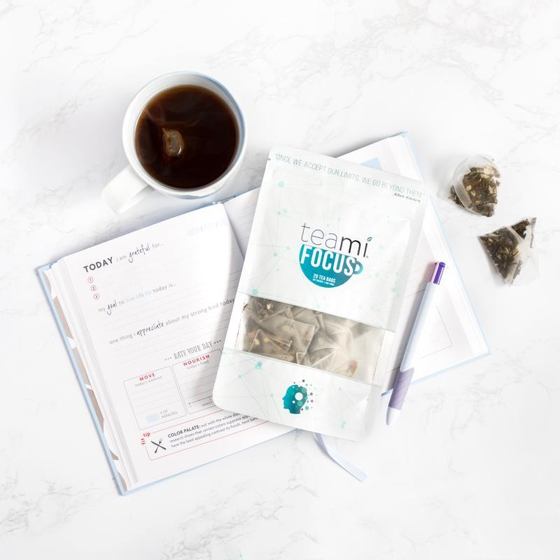 Teami Focus Tea Blend - Refreshingly Mint Flavor