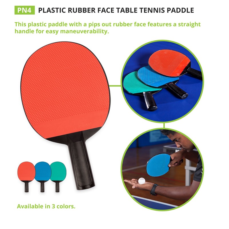 Champion Sports PN4 Table Tennis Paddle,Small