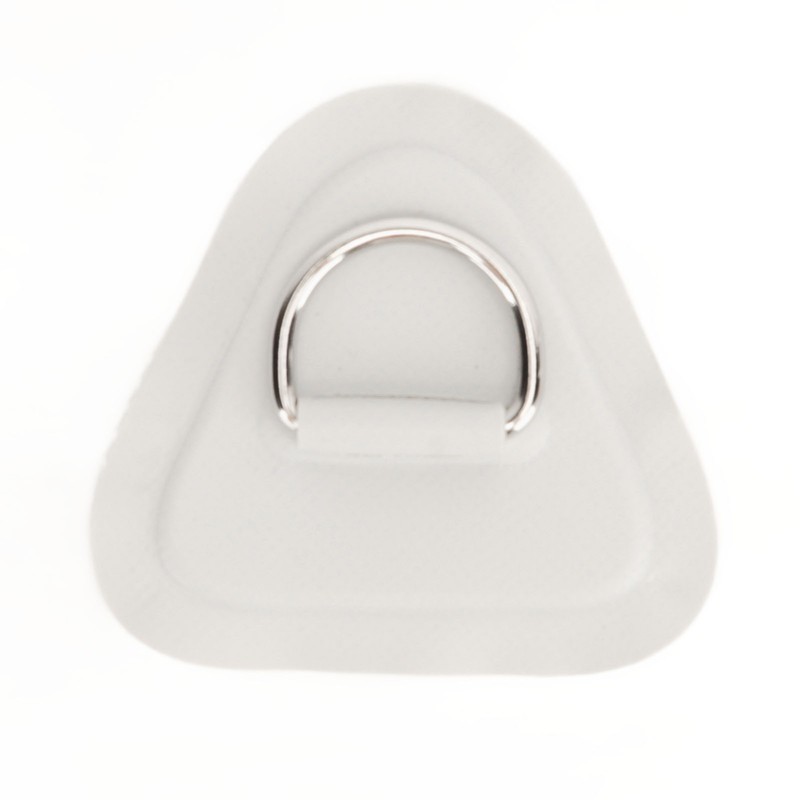 4 Pcs D Ring Patch Stainless Steel D Ring Pad