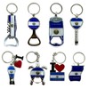 TSY TOOL 8 Pack El Salvador Keychains Country Metal Keychain,