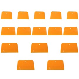 BYOBYO 15Pcs Body Filler Spreaders Set 3 Sizes Glass Film Scraper Automotive Body Fillers Kit Car Window Tools Plastic Auto Body Spreader for Applying Fillers Tools Accessories