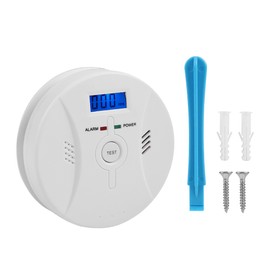 Combination Carbon Monoxide Smoke Alarm Gas Sensor CO & Smoke Detector for Home Security