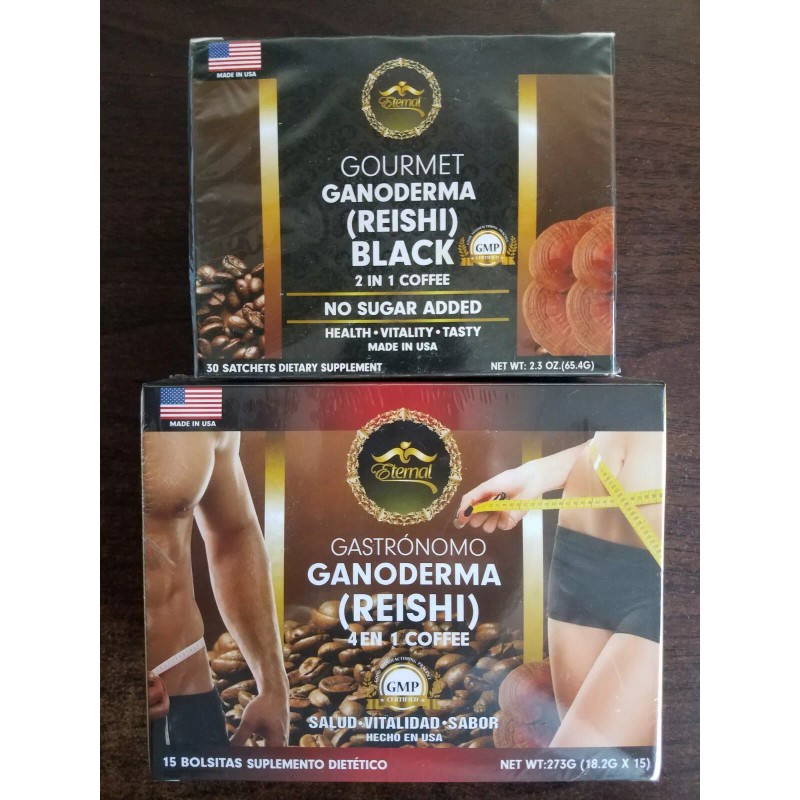 ETERNAL 2 PACK ETERNAL GOURMET GANODERMA 4 IN 1 &