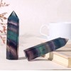 GUJOXILA 9-10 cm Fluorite Large Crystals Tower Healing Stone Rock