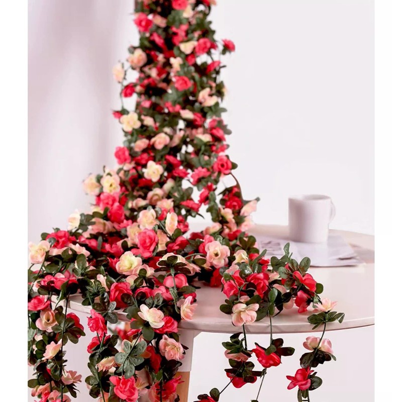 Drakrlove Corona De Rosas Artificiales Para Decoración De Boda, 5