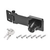 PATIKIL Keyed Hasp Locks, 3 Inch Twist Knob Locking Hasp