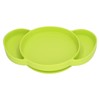 Kids Divided Plates Safe Silicone Foldable Prevent Slipping Toddler Suction