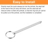 sourcing map 2Pcs 8mmx105mm Quick Release Pins, 316 Stainless Steel