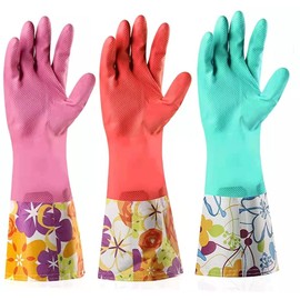 Aixingyun - Guantes de goma para lavavajillas (3 pares)