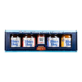 Blues Hog Premium Gift Set – BBQ Sauce & Rub Sampler Pack | Choice of Champions Variety Pack, All‑Natural & Made in the USA
