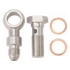 Turbo Oil Feed Banjo High Load Bearing Stainless Steel 4AN