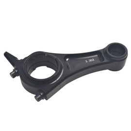 Billet Aluminum Connecting Rod (3.303") For Honda GX200,For Ghost 212,For Tillotson,For Chinese Clones 160/200 cc Black