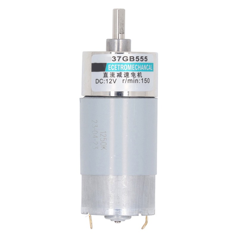 DC 12V 100RPM Gear Motor High Torque Electric Micro Speed
