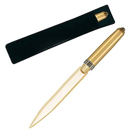 Classy Luxury Satin Gold Letter Opener