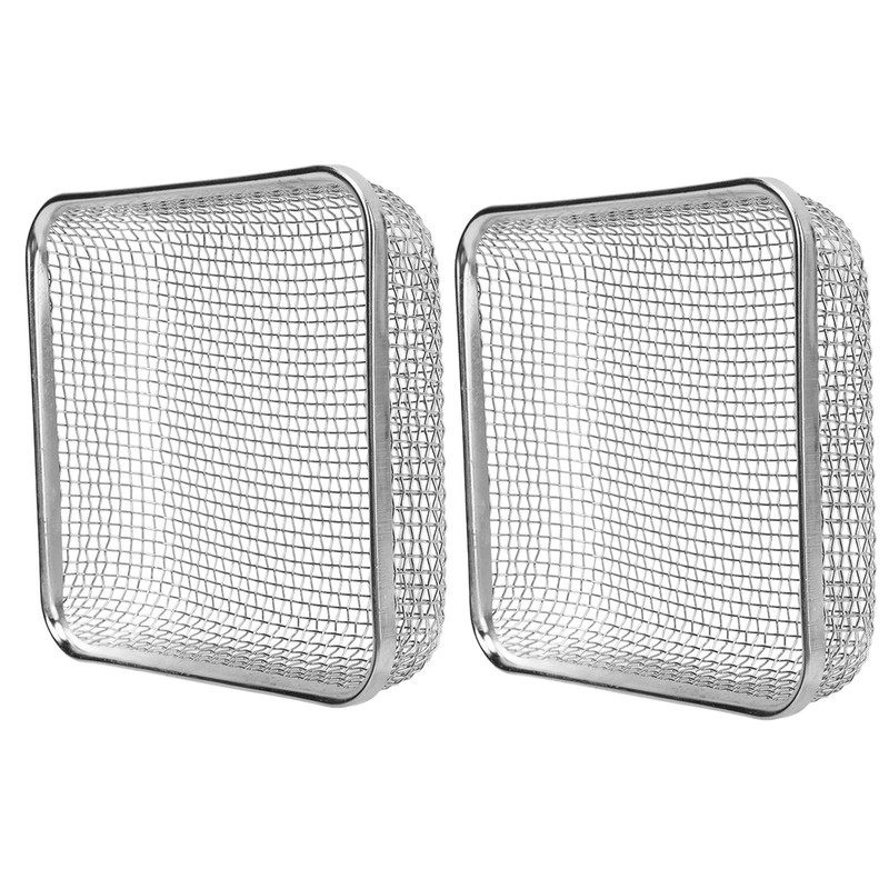 2Pcs RV Furnace Vent 4.5 X 4.5in Heavy Duty Stainless