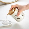 Enra Ceramic Gold Foaming Soap Dispenser,12 oz Marble Foam soap