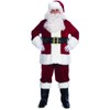 ADLT SANTA SUIT VELVETEEN 3XL