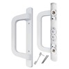 8.5" PGT White Sliding Patio Glass Door Handle Set Replacement