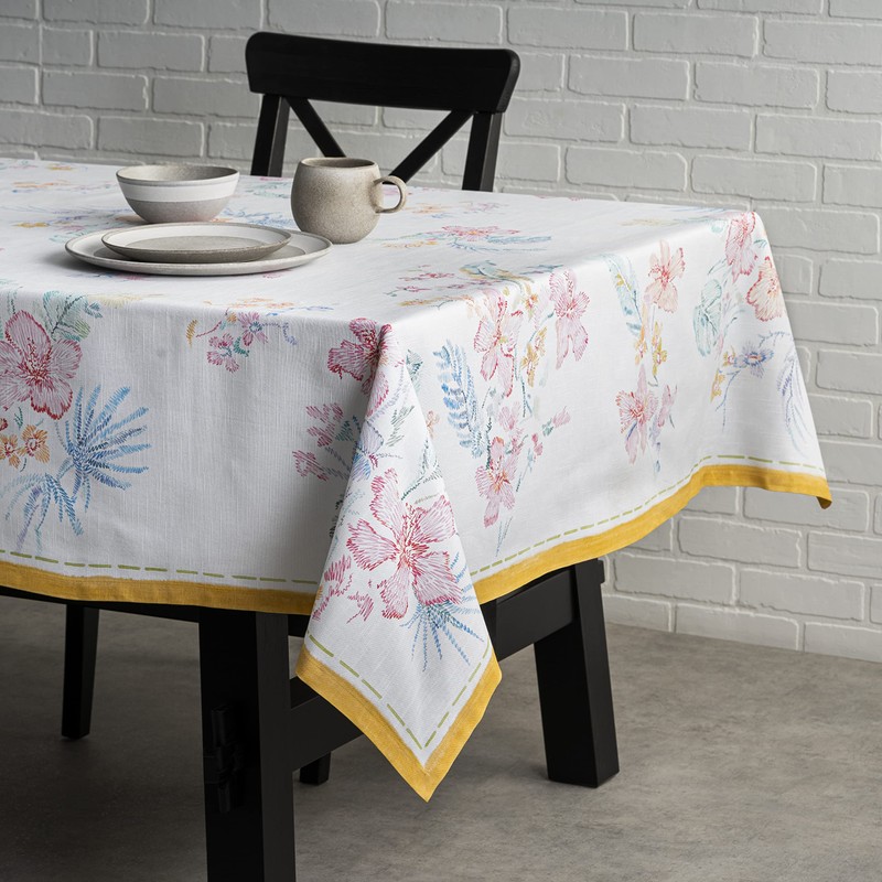 Maison d' Hermine Table Cloths 100% Cotton 140cm x 230cm