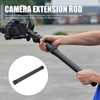 Camera Extension Pole, 37CM Carbon Fiber Camera Tripod Extension Pole