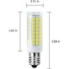 E14 10W Dimmable Chandelier LED Light Bulb(6 Pack), 6000K Daylight