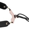 Saxophone Neck Strap,PU Leather Sax Shoulder Harness Braces,Soprano Tenor Alto