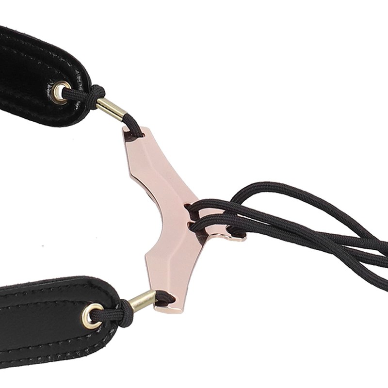 Saxophone Neck Strap,PU Leather Sax Shoulder Harness Braces,Soprano Tenor Alto