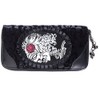 Banned Women's Wallet - Skeleton Lady Purse, black