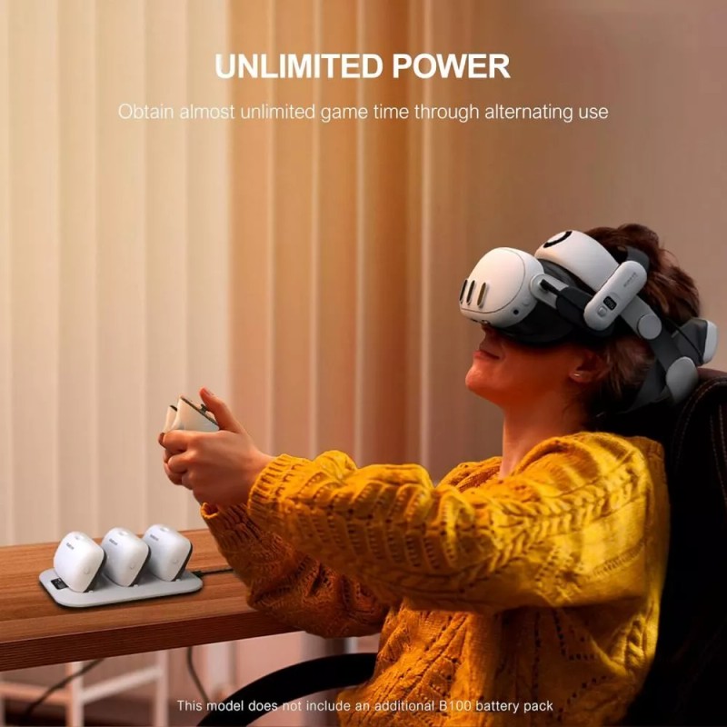 BOBOVR BD3 Charging Dock Provide Fast Charging for B100 Batteries